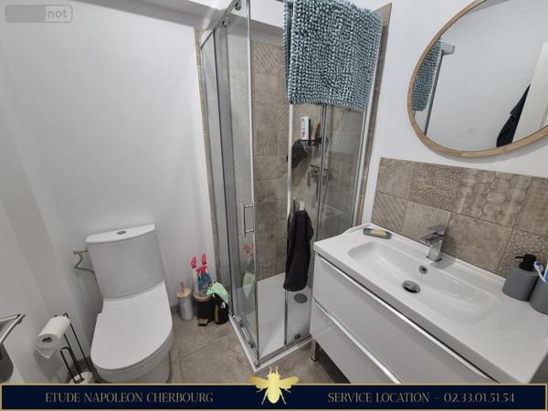 Appartement à louer à Cherbourg-en-Cotentin dans la Manche (50100), ref : 50040-L389