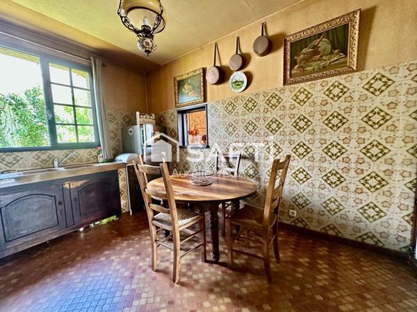 Maison familiale avec potentiel et jardin