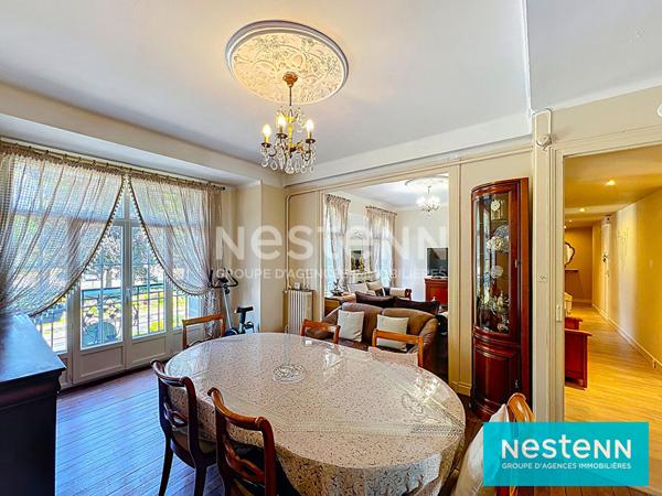 APPARTEMENT 98M2  DEUX CHAMBRES UN BUREAU BALCON JARDIN D HIVER CAVE ET GARAGE PARC DES PROMENADES