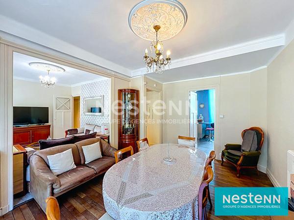 APPARTEMENT 98M2  DEUX CHAMBRES UN BUREAU BALCON JARDIN D HIVER CAVE ET GARAGE PARC DES PROMENADES