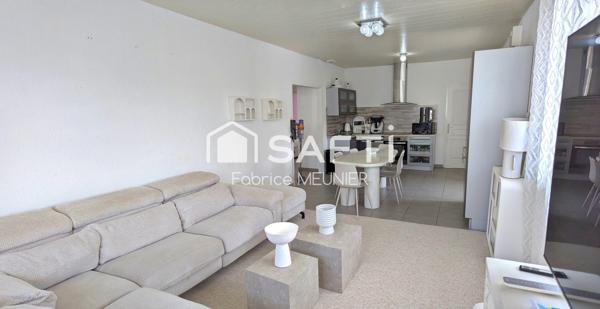 Appartement T4 avec entrée privative terrain et garage