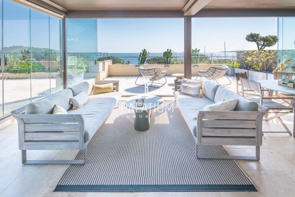 Penthouse d’exception – Vue mer panoramique – Les Issambres