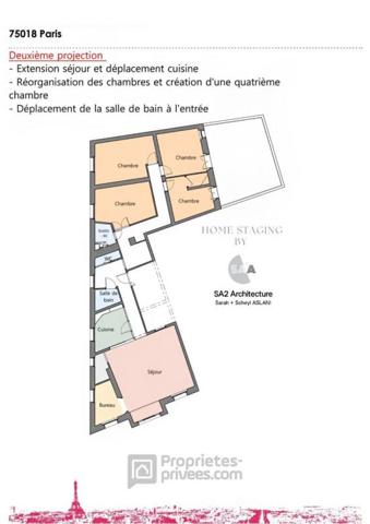 Haussmannien de 140 m² avec terrasse de 34 m², à deux pas de Montmartre