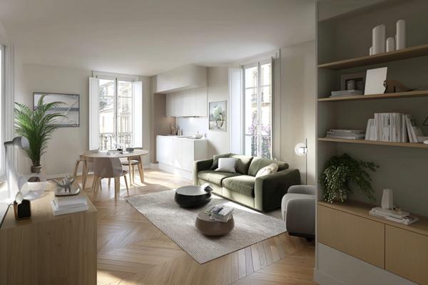 Saint-Germain-en-Laye – 2 pièces dernier étage – Hyper centre