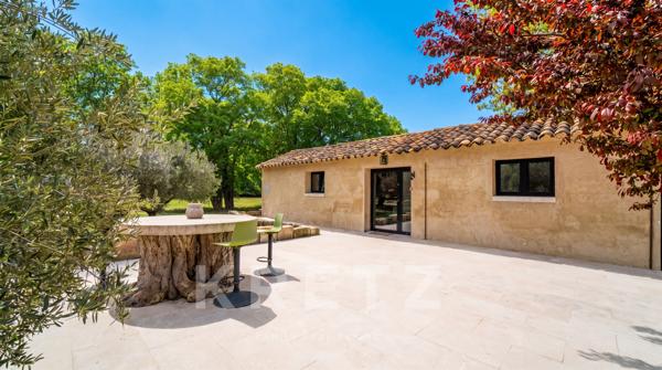 Mas provençal XVIIIe rénové – 465 m², 10 chambres, 2,9 hectares, piscine – Saint-Rémy-de-Provence