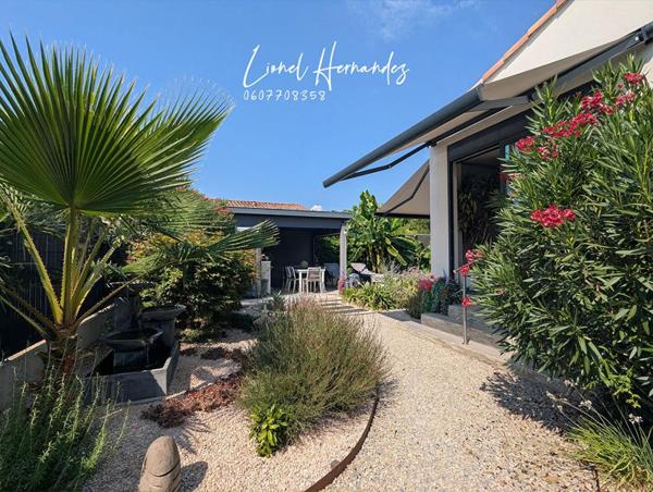 Maison moderne et cocooning - 120 m² - Jardin japonais - Piscine, spa & hammam