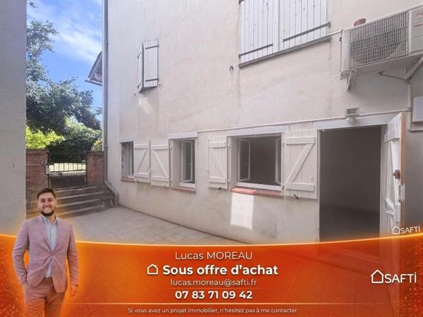 Appartement T2 rénové en RDC sur cour
