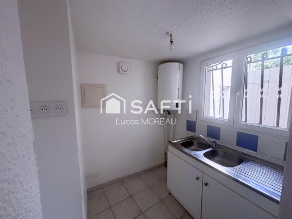 Appartement T2 rénové en RDC sur cour
