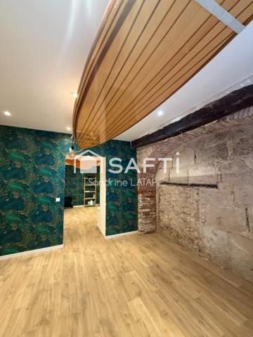 Maison de village avec 2 apts et un local commercial