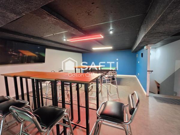 Fonds de commerce : Restauration, Salle de jeux, Bar licence 4