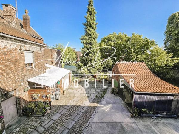 À vendre : grande maison familiale 166 m² avec jardin, garage et dépendance – Lourches