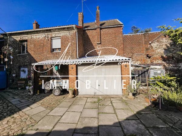 À vendre : grande maison familiale 166 m² avec jardin, garage et dépendance – Lourches