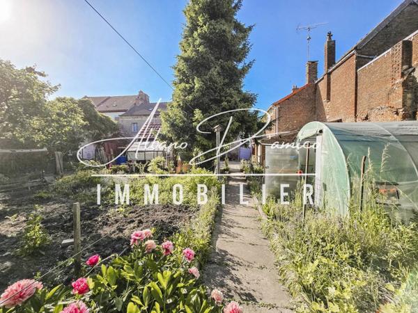 À vendre : grande maison familiale 166 m² avec jardin, garage et dépendance – Lourches