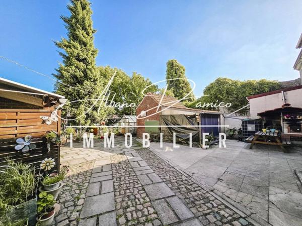 À vendre : grande maison familiale 166 m² avec jardin, garage et dépendance – Lourches