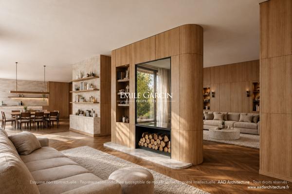 À Vendre - Appartement à rénover avec projet - Neuilly -Sur-Seine - 92200 - Rez-de-Jardin - 5 Chambres