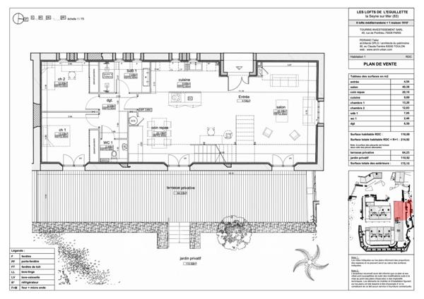 Appartement de standing en 1ère ligne