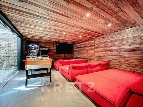 Chalet de luxe ski aux pieds