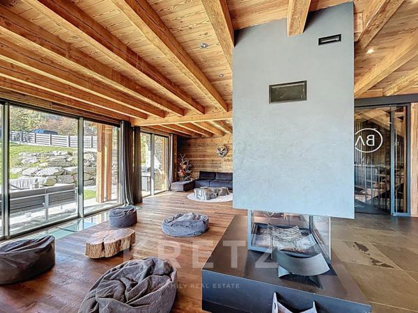 Chalet de luxe ski aux pieds