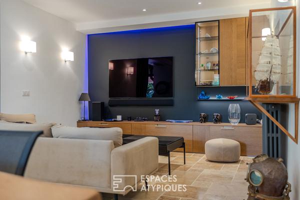 Bastide contemporaine avec piscine