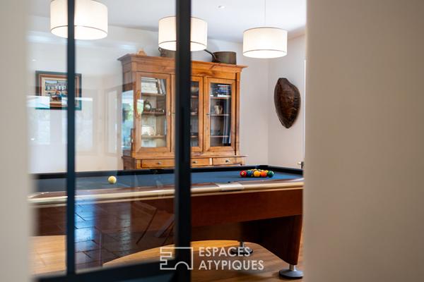 Bastide contemporaine avec piscine