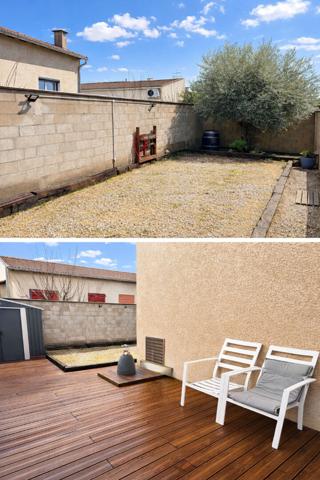 Villa de plain-pied, 81 m2 sur 384m2 de terrain avec 3 chambre et garage