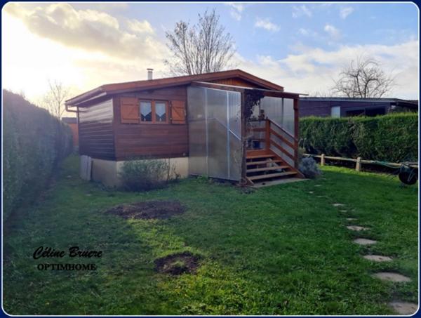 JUZIERS - DOMAINE ILE VERTE – CHALET 2 CHAMBRES – 182 000 €