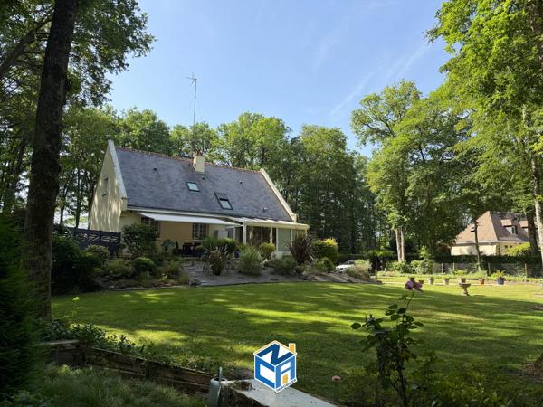MAISON 4 CHAMBRES - SOUS-SOL COMPLET - VÉRANDA - TERRAIN ARBORÉ 4522M2