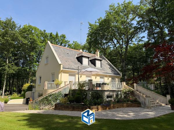 MAISON 4 CHAMBRES - SOUS-SOL COMPLET - VÉRANDA - TERRAIN ARBORÉ 4522M2