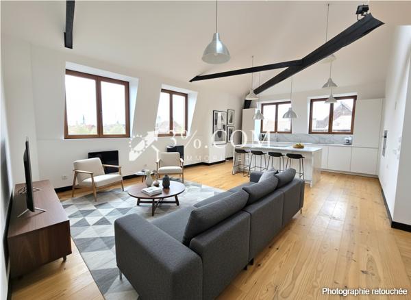 Appartement 4 pièce(s) 2 chambre(s) 92 m²