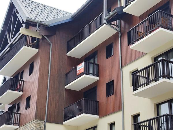 Valfréjus, bel appartement 2P de 29 m2 avec balcon dans une résidence recherchée, skis aux pieds