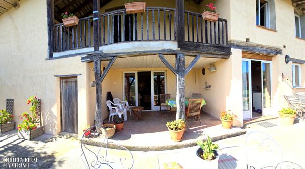 Magnifique ferme authentique de charme - 200m² rénovés avec passion - Vue panoramique - Calme absolu - Second logement attenant.