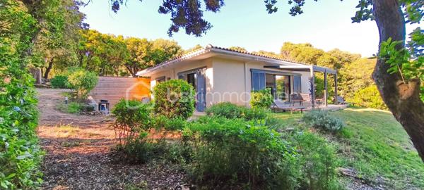 Située sur la commune d’Albitreccia à Bisinao, cette belle villa récente de plain-pied séduira les amoureux de nature et de tranquillité grâce à sa vue dégagée sur le maquis et les montagnes corses.
Son emplacement privilégié permet de profiter pleinement des richesses de la région : balades, randonnées et découverte des villages typiques de Corse, tout en restant à proximité des magnifiques plages de Porticcio et de la plage de Cupabia, au cœur du Golfe du Valinco.

À seulement 20 minutes d’Ajaccio, la maison allie fonctionnalité, confort et charme. Son agencement harmonieux s’articule autour d’un vaste espace de vie lumineux, ouvert sur une grande terrasse aménagée dominant le jardin en contrebas.
La distribution intérieure a été pensée pour offrir confort et intimité : chambres, suite parentale, bureau et salle d’eau se répartissent naturellement de part et d’autre de la pièce principale. La cuisine moderne, discrète et parfaitement fonctionnelle, dispose également d’un cellier attenant.
À l’arrière de la maison, vous bénéficierez d’un garage entièrement isolé ainsi que de plusieurs places de stationnement ombragées.

Les extérieurs complètent idéalement l’ensemble avec : un garage aménagé de 18 m² ; un abri de jardin de 40 m² ; un terrain clos et arboré de 2 750 m².
Équipements : portail électrique, interphone, caméras, puits de forage et éclairage extérieur du jardin.

Un véritable havre de paix à seulement quelques minutes d’Ajaccio et des plus belles plages du sud de la Corse.
Contactez nous dès aujourd’hui pour organiser une visite et découvrir tout le potentiel de cette propriété unique.
Pour toutes demandes d’informations, Tél. 06.28.04.74.47

Cette annonce référencé 335892 vous est présentée par votre agent commercial BSK Immobilier DOMINIQUE LARROCHE (EI) immatriculé au RSAC de AJACCIO (20000) sous le numéro 37842868400054.
Prix du bien : 541 000,00 € / Les honoraires d'agence sont à la charge du vendeur.