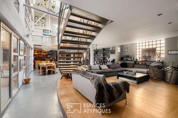 Loft aux volumes spectaculaires en plein coeur du 5ème arrondissement de Lyon