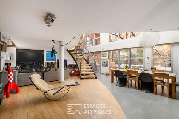 Loft aux volumes spectaculaires en plein coeur du 5ème arrondissement de Lyon