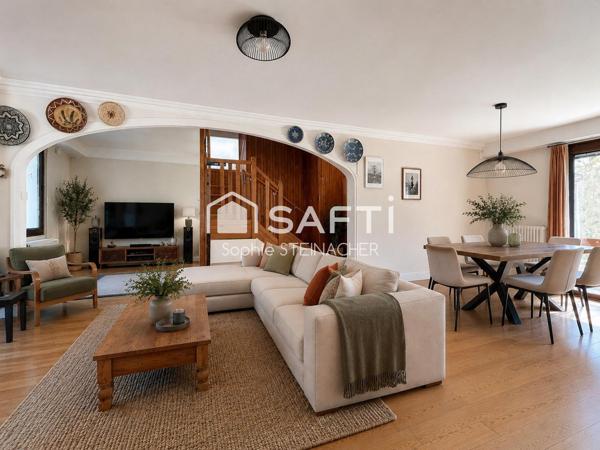 Maison 5 chambres grand jardin au calme, DPE D