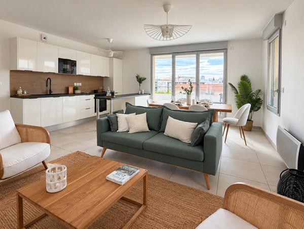 Appartement 4 pièces 87m² + Terrasse de 40m² + Parking sous-sol ! BARRIERE DE PARIS