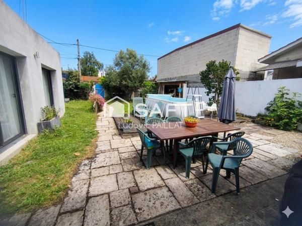 Maison 3 chambres plain pied quartier Arlac
