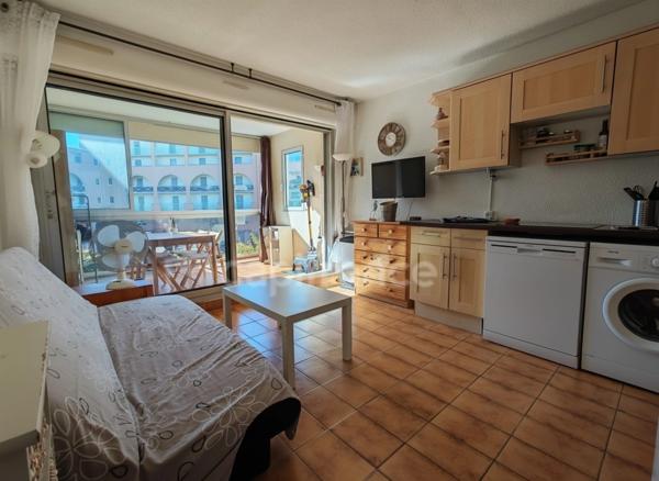 Hérault (34) - Cap d'Agde : Studio cabine idéalement situé entre Plage Richelieu et Île des Loisirs
