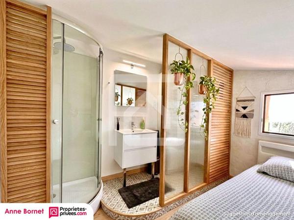 Maison 4 pièces 72 m2 avec jardin & parking privatif, piscine