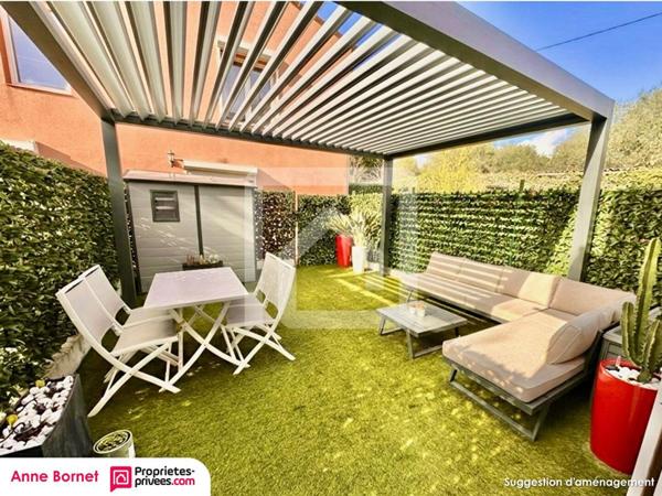 Maison 4 pièces 72 m2 avec jardin & parking privatif, piscine