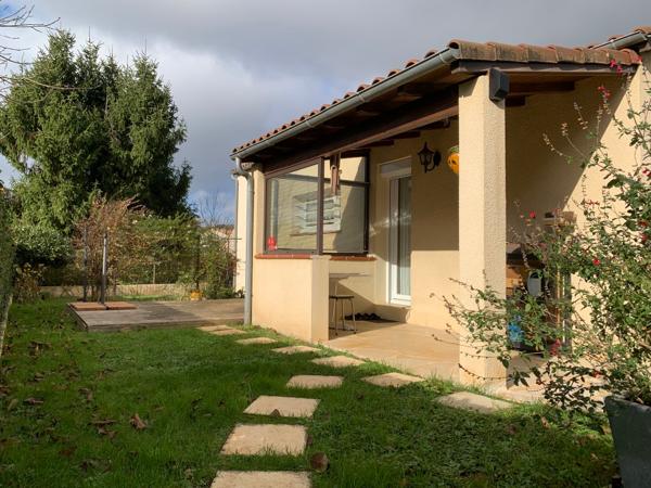 Maison 3 chambres avec garage et jardin clotûré à 10 minutes de Cahors