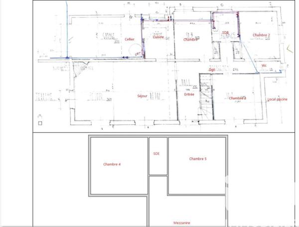 Maison à vendre 7 pièces 180 m² Cestas