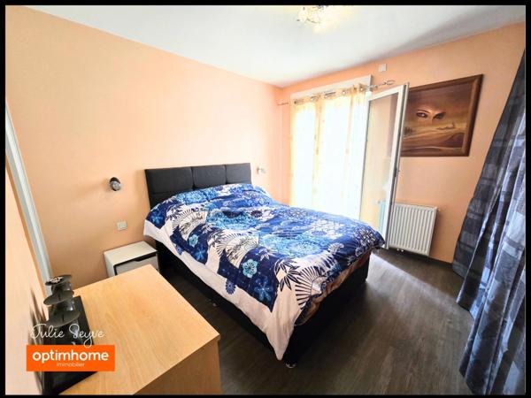 Appartement 2 Pièces de 49 m² avec grand balcon - Garage + Place de Parking - Orientation Sud-Ouest