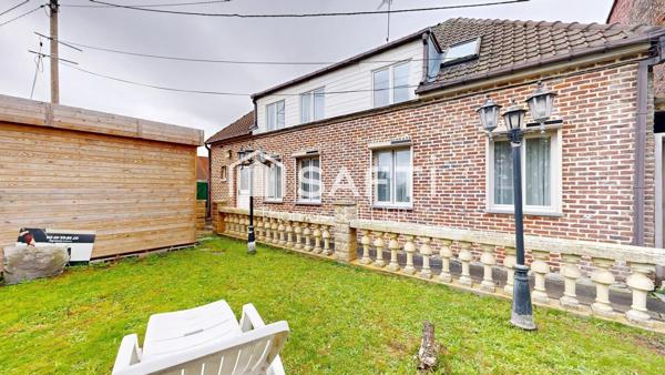 MAISON FLAMANDE DE 102 M² – 3 CHAMBRES – JARDIN – BEAU POTENTIEL !