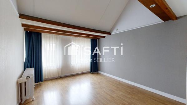 MAISON FLAMANDE DE 102 M² – 3 CHAMBRES – JARDIN – BEAU POTENTIEL !