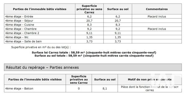 Appartement à vendre 3 pièces 59 m² Vitry-sur-Seine