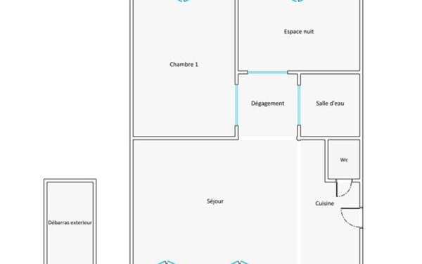 Appartement à vendre    3 pièces • 50,37 m2 Vincennes