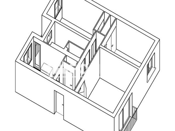 Location Appartement 3 pièces 63 m² - PLACE DE LA MAIRIE Pont Eveque 38780