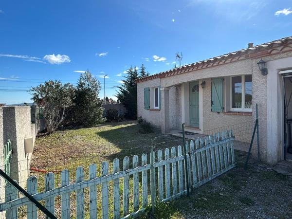 Villa plain pied 82m² sur terrain piscinable de 428m² avec garage
