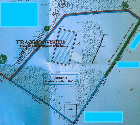 Terrain Bouc Bel Air 1000 m2